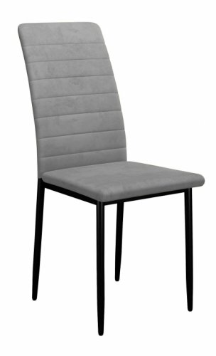 Стул DikLine ТЕКС каркас черный/ B22 GREY    