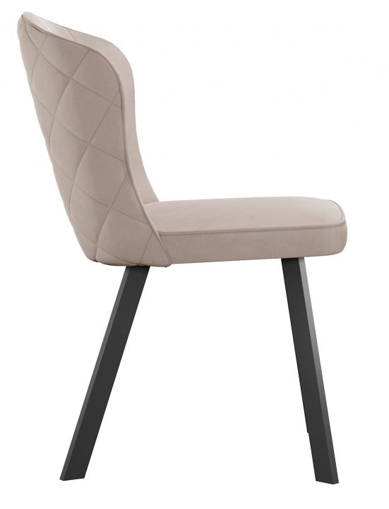 Стул DikLine 219 поворотный, B03 BEIGE, ножки черные