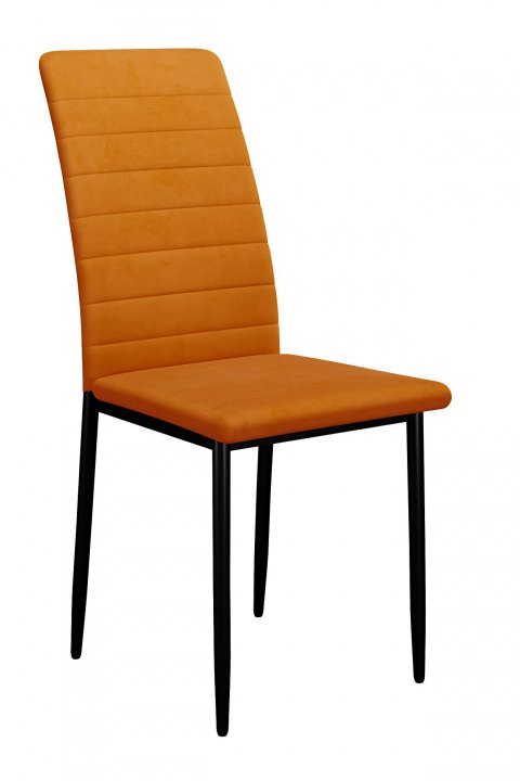 Стул DikLine ТЕКС каркас черный/ B17 TERRACOTTA    