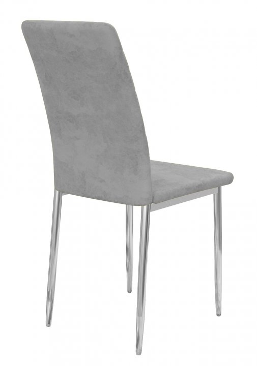Стул DikLine ТЕКС каркас хром/ B22 GREY    