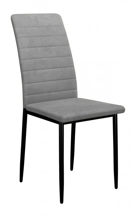 Стул DikLine ТЕКС каркас черный/ B22 GREY    