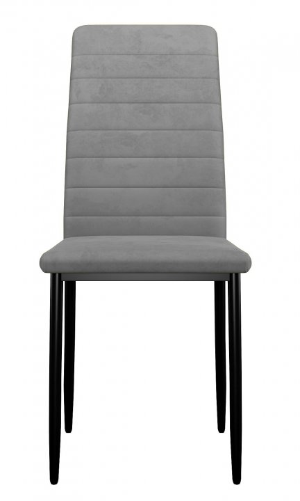 Стул DikLine ТЕКС каркас черный/ B22 GREY    