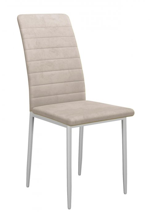 Стул DikLine ТЕКС каркас белый/ B03 BEIGE    