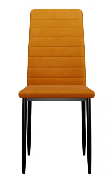 Стул DikLine ТЕКС каркас черный/ B17 TERRACOTTA    