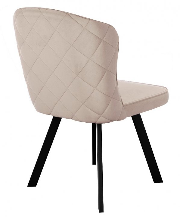 Стул DikLine 219 поворотный, B03 BEIGE, ножки черные