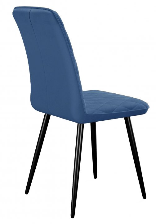 Стул DikLine 205 B8 BLUE  /ножки черные    