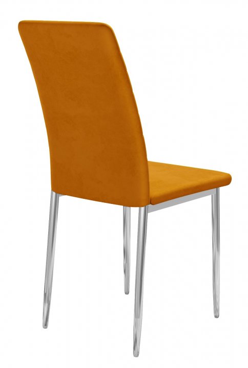 Стул DikLine ТЕКС каркас хром/ B17 TERRACOTTA    