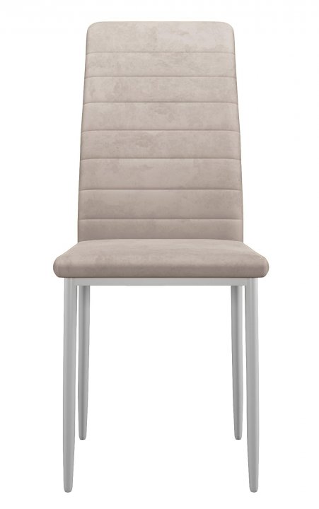 Стул DikLine ТЕКС каркас белый/ B03 BEIGE    