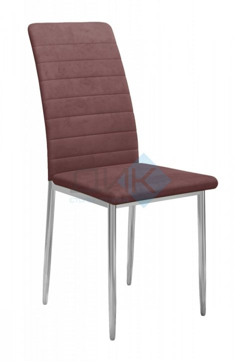 Стул DikLine ТЕКС каркас хром/ В36 PINK