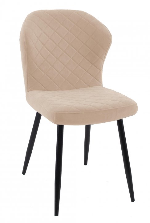Стул DikLine 239 B03 BEIGE, ножки черные    