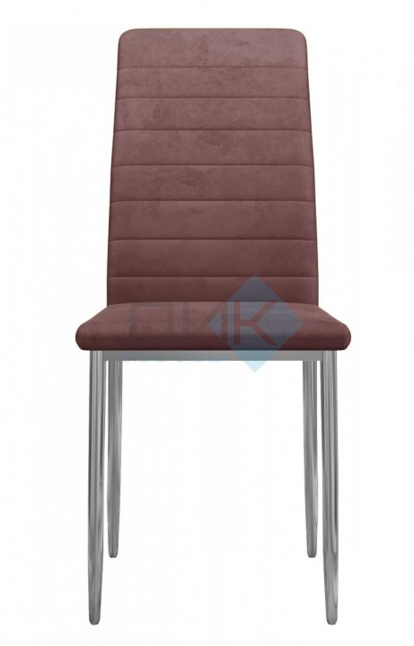 Стул DikLine ТЕКС каркас хром/ В36 PINK
