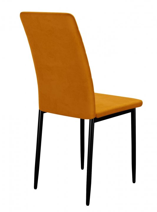 Стул DikLine ТЕКС каркас черный/ B17 TERRACOTTA    