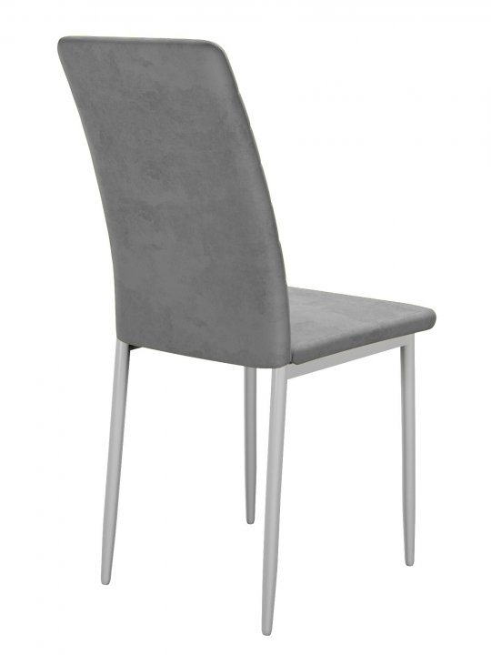 Стул DikLine ТЕКС каркас белый/ B22 GREY    