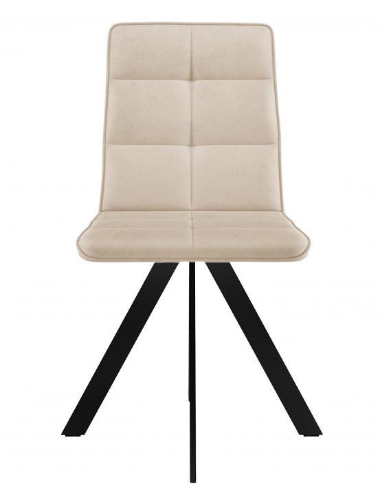 Стул DikLine 230 поворотный B03 BEIGE, ножки черные